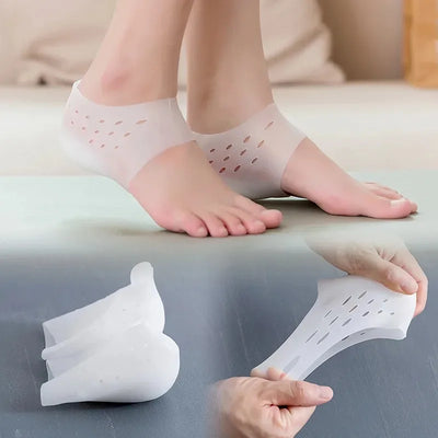 1 Pair Silicone Invisible Height Increasing Insoles