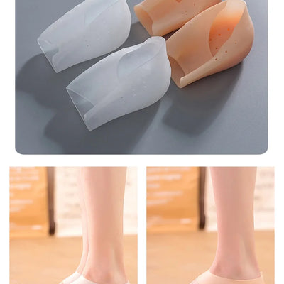 1 Pair Silicone Invisible Height Increasing Insoles