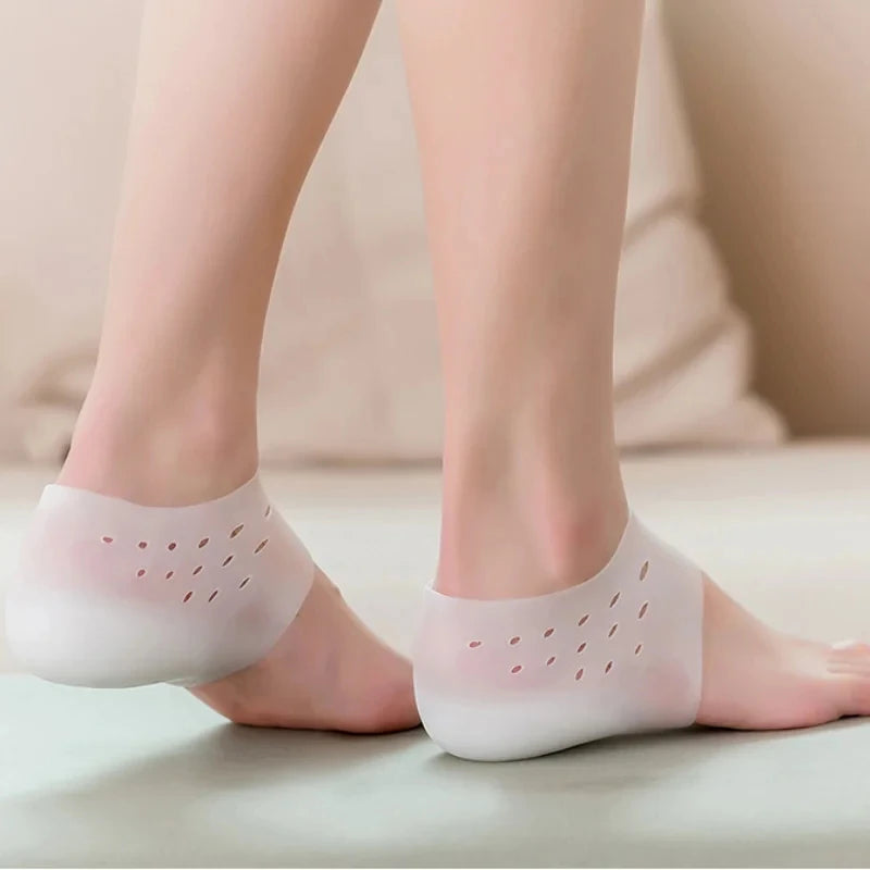 1 Pair Silicone Invisible Height Increasing Insoles