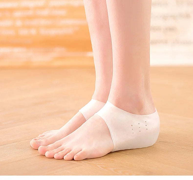 1 Pair Silicone Invisible Height Increasing Insoles