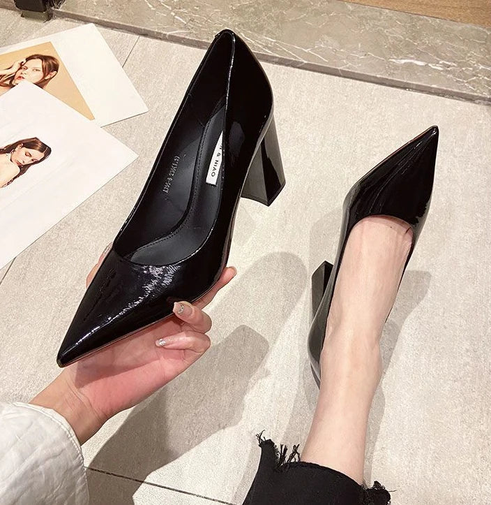 Ladies Summer Footwear Sexy Blue Pointed Toe Super High Heel