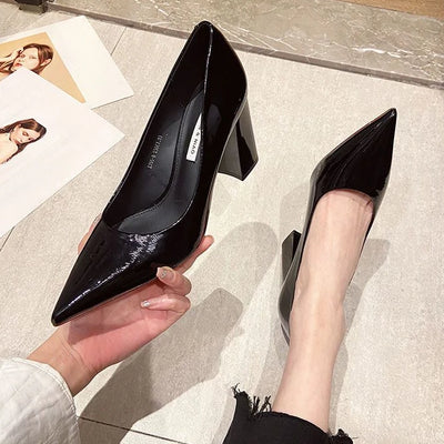 Ladies Summer Footwear Sexy Blue Pointed Toe Super High Heel