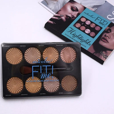 Cappuvini 12-Color Matte Trimming Makeup Palette