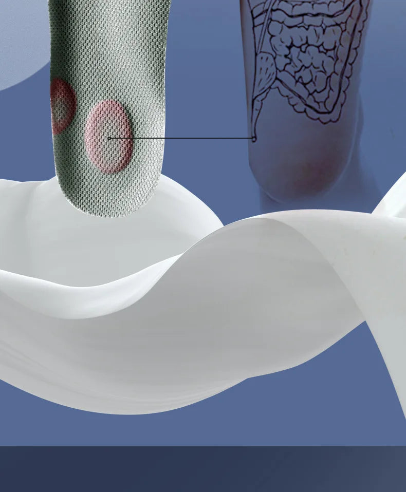 4D Massage Shoes Insoles Super Soft Latex Sports Insole