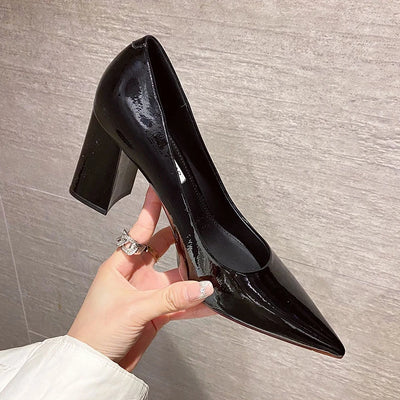 Ladies Summer Footwear Sexy Blue Pointed Toe Super High Heel